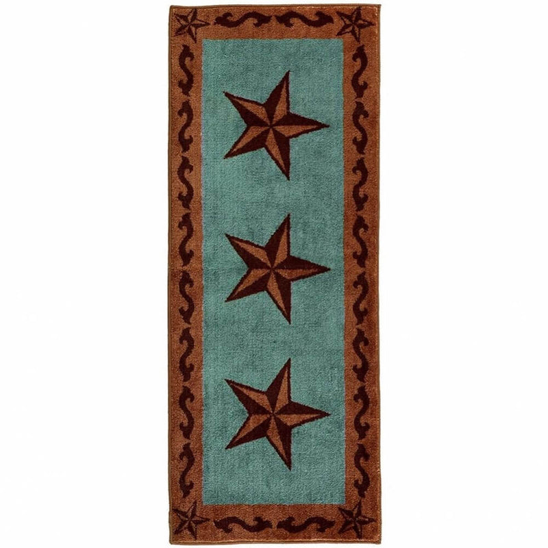 Turquoise Star Western Runner (7689372565736)